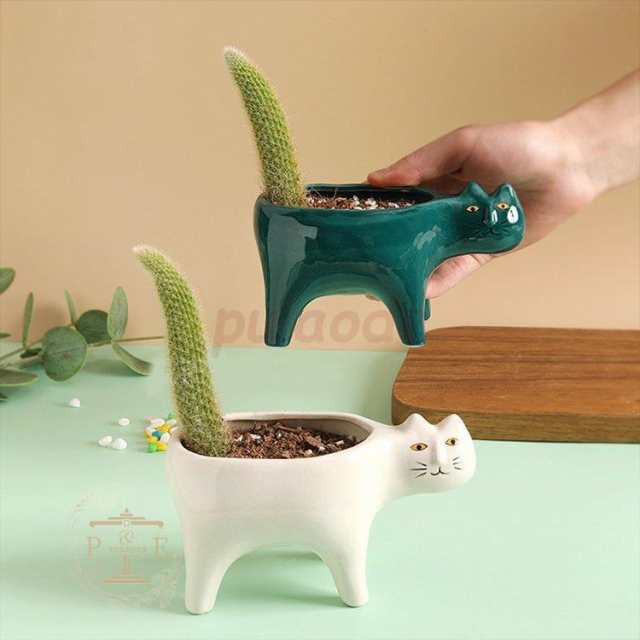 植木鉢 花瓶 プランター おしゃれ 鉢植え 花 栽培 プレゼント ギフト 母の日 通販 かわいい ガーデニング ホワイト グリーンモノトーン 可愛い