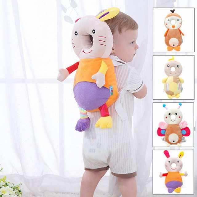 赤ちゃん 転倒防止 リュック ごっつん防止 キッズ 乳幼児 頭保護 ベビー 出産祝い パッド 転倒枕 クッション ムレない