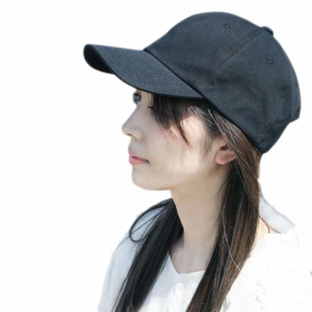 深く被れる綿100%キャップ 帽子 レディース 大きいサイズ 深いキャップ 完全遮光 遮光100％カット UVカット 深め 紫外線対策 綿100％ 日よけ 春 夏 春夏 UV 小顔効果 深めシンプルキ