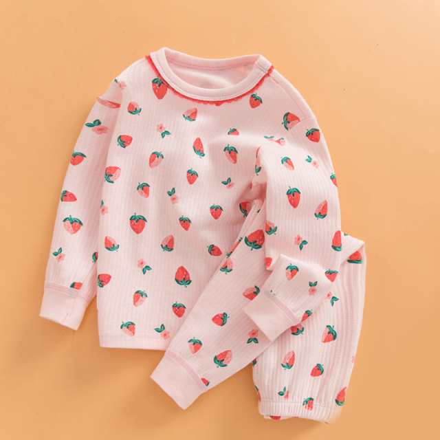 子供 パジャマ キッズ 女の子 長袖 ルームウェア トップス パンツ 2点セット 90cm 100cm 110cm 120cm 130cm 140cm お洒落 可愛い ジュニア 部屋着 綿 ルームウェ