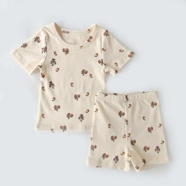 ベビー服 レジス 子供 パジャマ キッズ ルームウェア tシャツ ショートパンツ 上下セット 男の子 女の子 半袖 トップス パンツ 夏 赤ちゃん服 肌着 スーツ 可愛い 柔らかい 寝間着 セットアッ