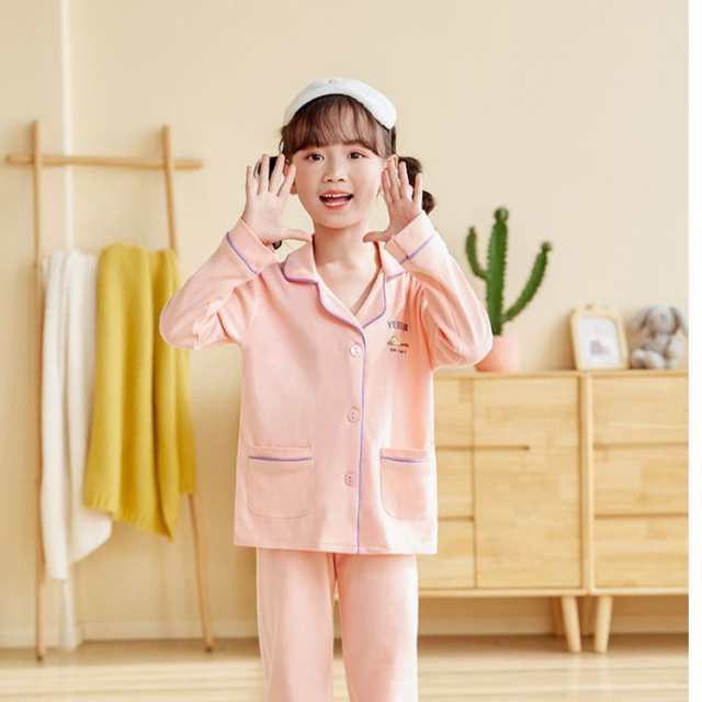 キッズ パジャマ 女の子 長袖 綿 ルームウェア 春秋 前開き ボタン 春 秋 夏 子供 可愛い かわいい おしゃれ 柄 コットン 上着 ズボン 上下セット 子供服 ベビー 男の子 寝間着 防寒 ナイ