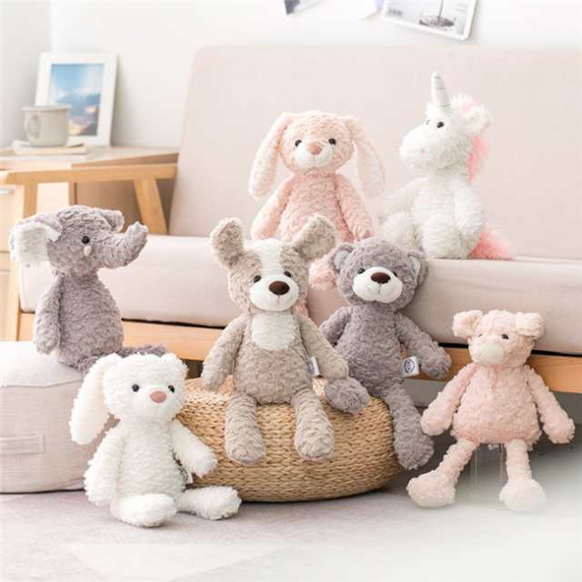 2個セット 6タイプ展開 38CM ぬいぐるみ ふわふわ もこもこ 赤ちゃん ベビー キッズ ふわふわぬいぐるみ ベビーおもちゃ おもちゃ 贈り物 出産祝い プレゼント ギフト 女の子 男の子