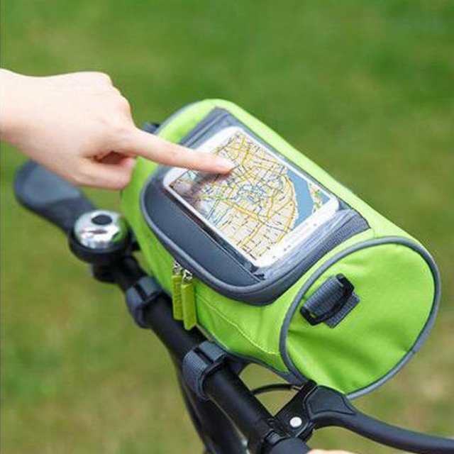 サイクリングバッグ 自転車 バッグ フロントバック サイクル 防水 ロードバイク バイク フレームバッグ コンパクト 軽量 スマホ操作