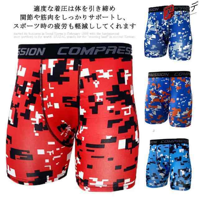 スパッツ フィットネスウエア ハーフ メンズパンツ メンズ 吸汗 速乾 ジム パンツ ショート ランニング トレーニング インナー スポーツ用インナー
