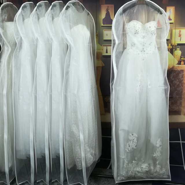 ドレス カバー 衣装カバー 2タイプ 180cm/200cm 衣類カバー ケース 収納 保管 収納袋 袋 ドレスバッグウエディングドレス パーティードレス ウェディングドレス カラードレス ロングドレ